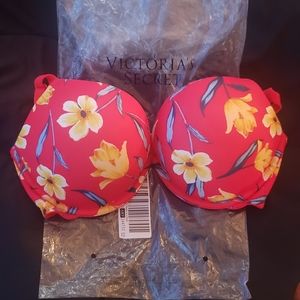 New wear everywhere, super push up Pink bra
